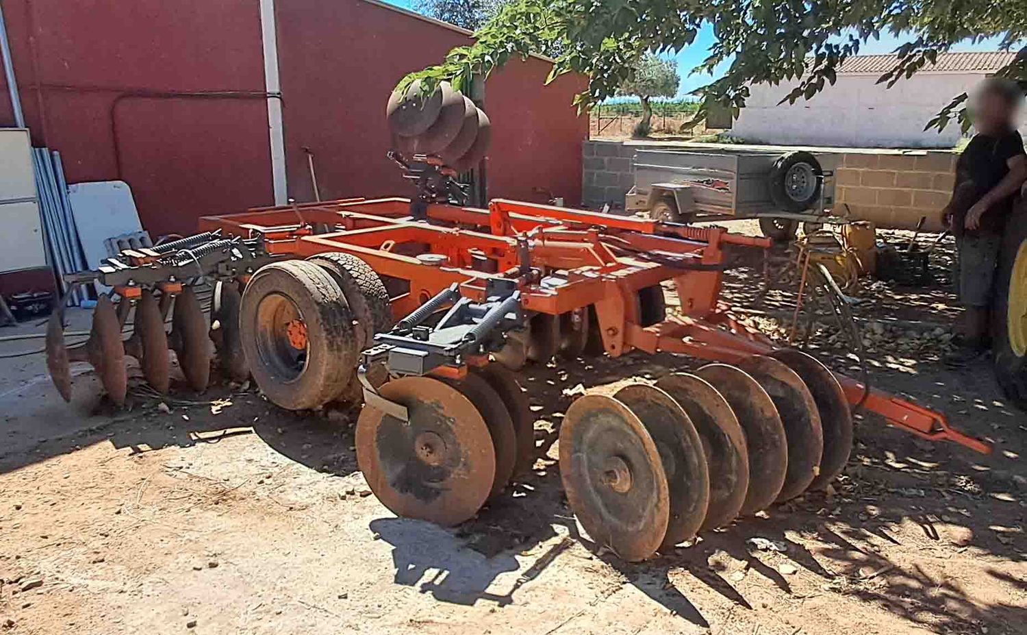 Gradas en X Razol 36 Discos y 24 Pulgadas.