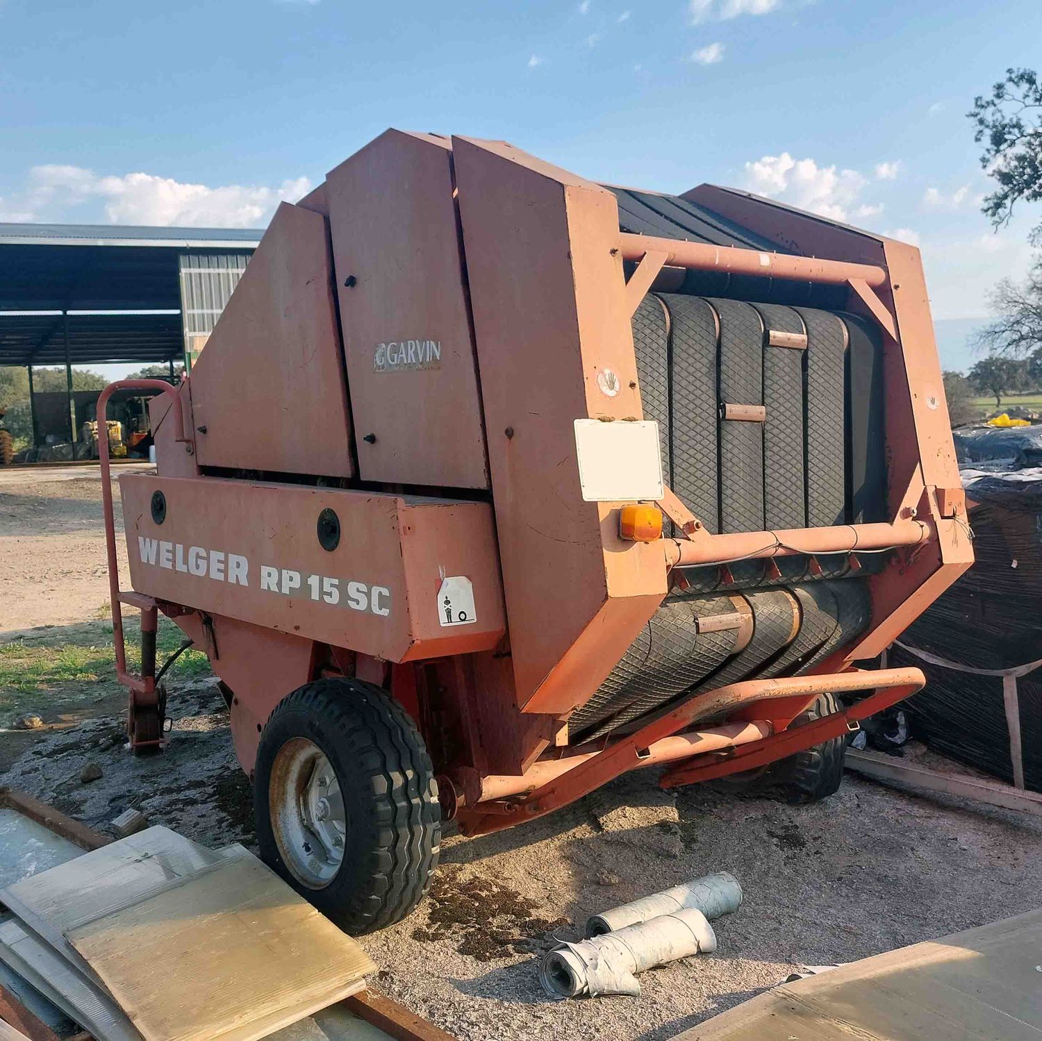 Rotoempacadora Welger RP 15 SC.