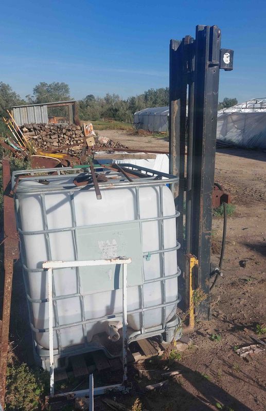 Elevador portapalets para tractor.
