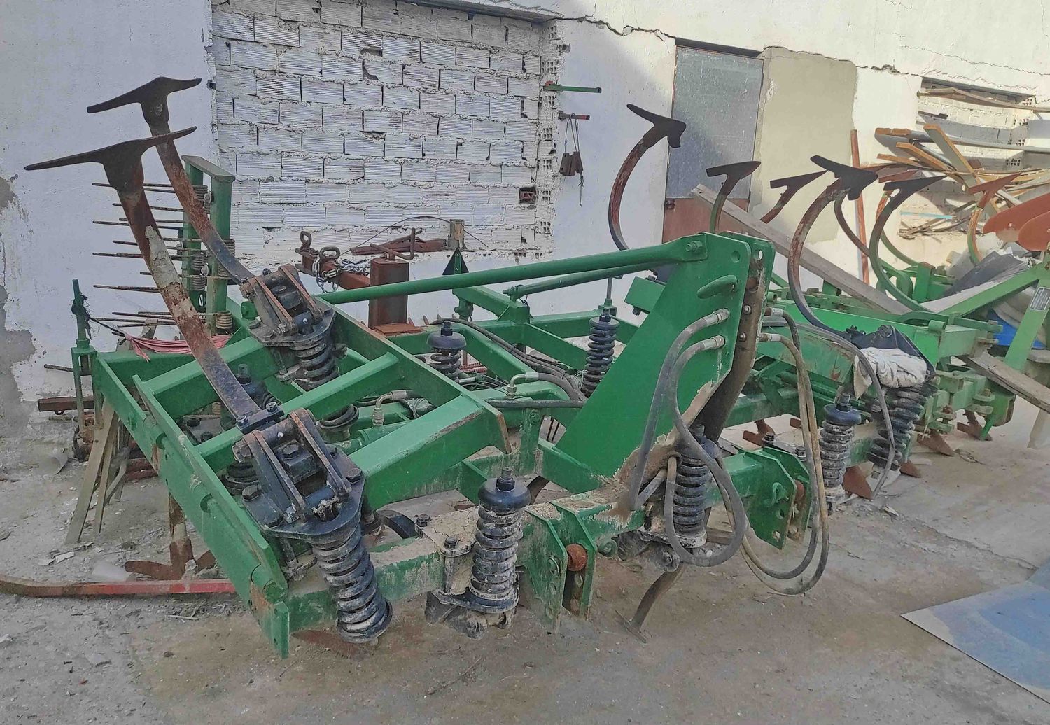 Semichisel hidraúlico 11 brazos.