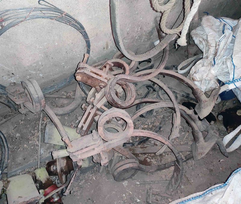 7 Brazos 25 mm con mordaza 65 mm.