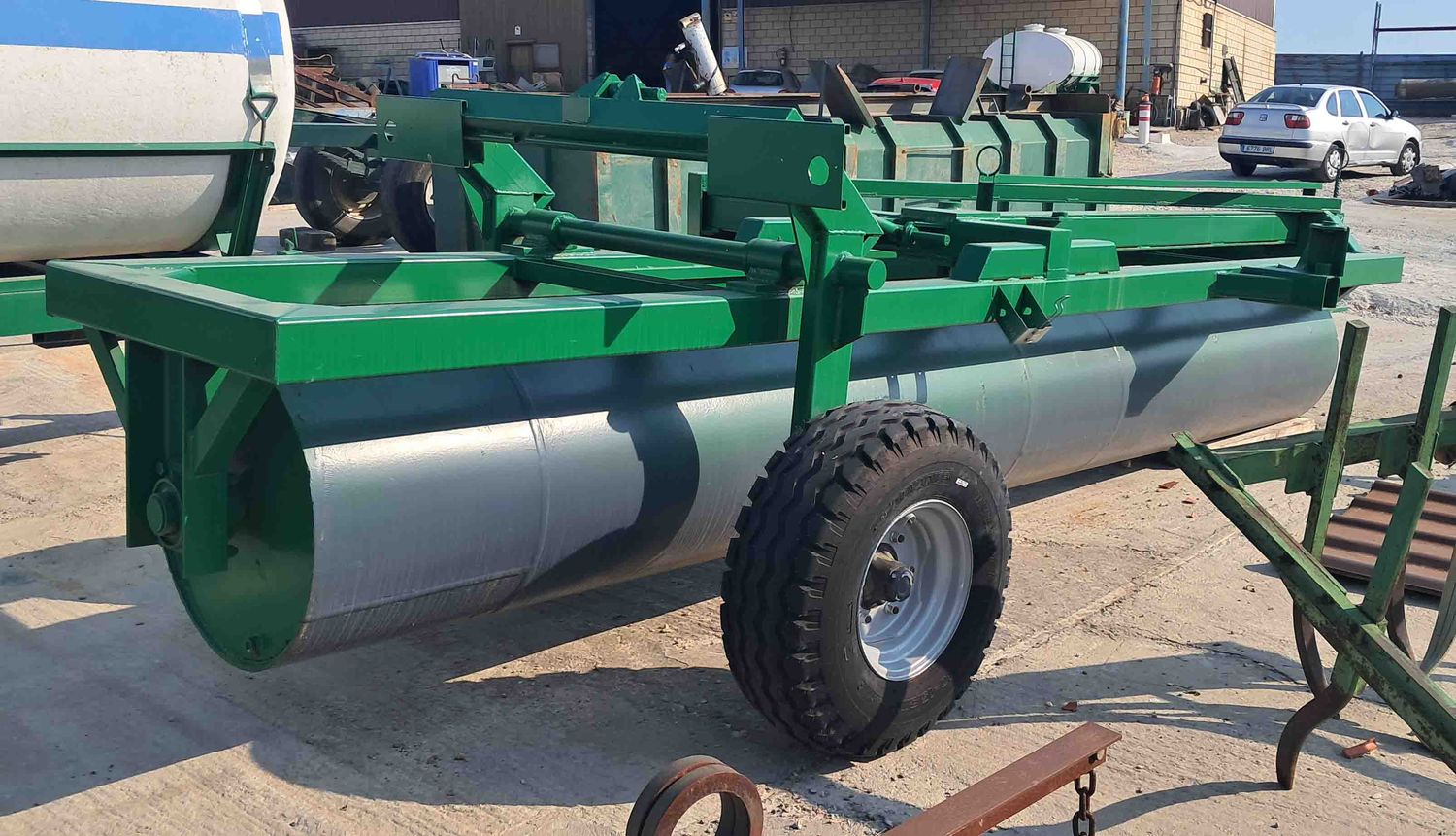 Rulos agricolas hidraulicos documentados.