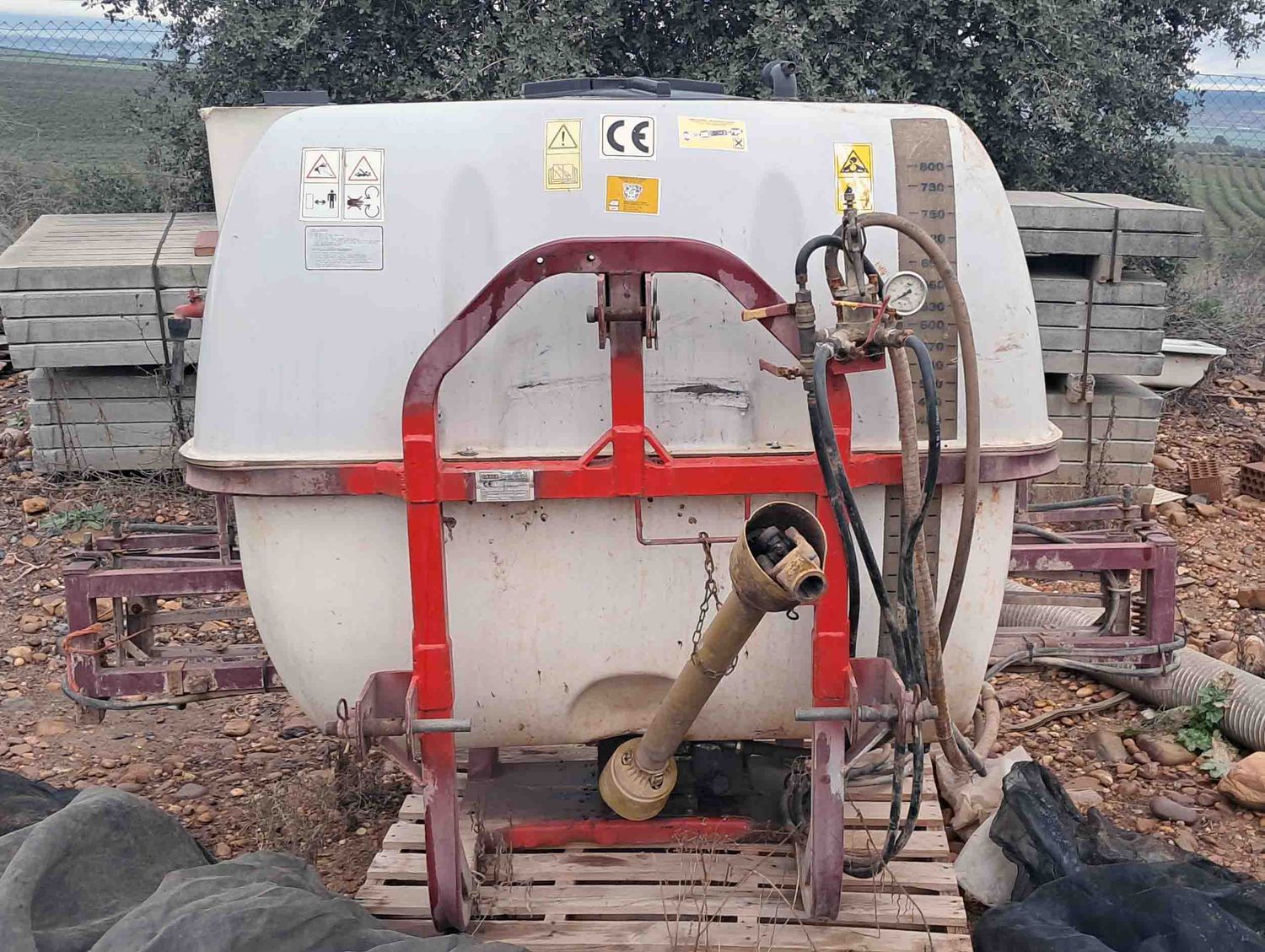 Cuba de tratamiento Caysa 800 Litros.