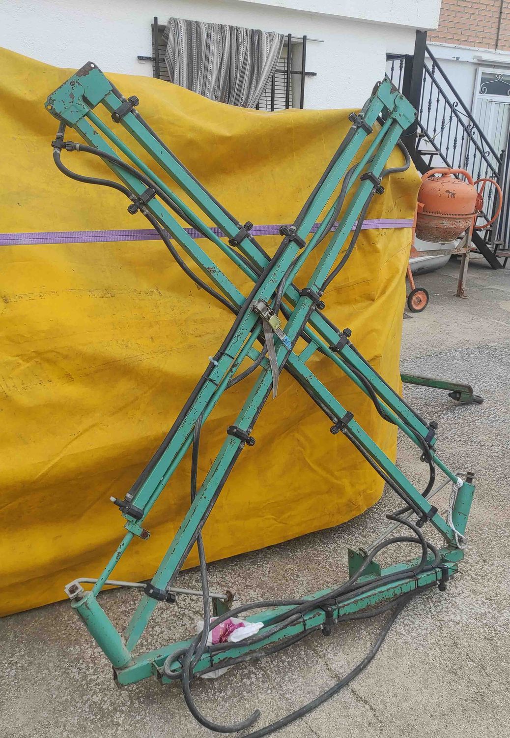 Barras de curar de 9 metros.