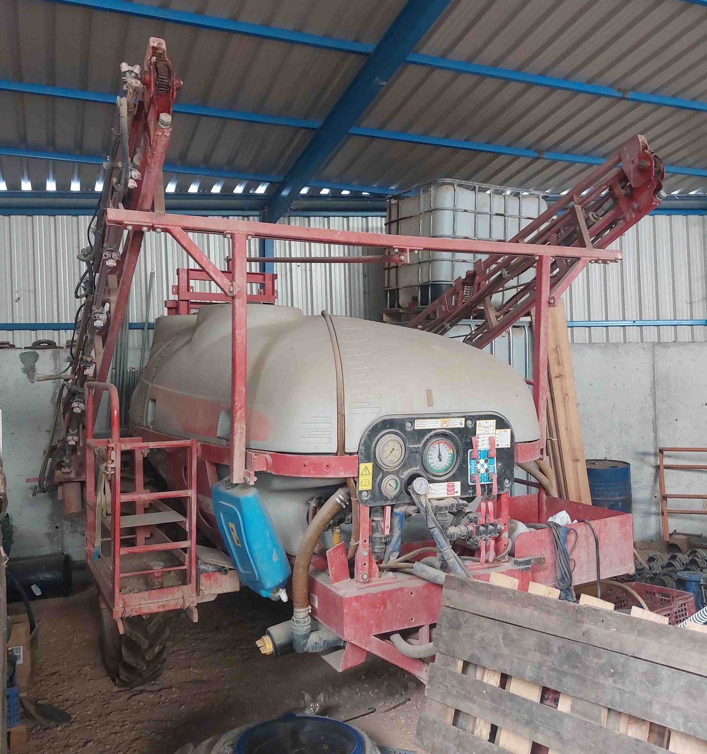 Carro sulfatador arrastrado Teyme 3.500 Litros.