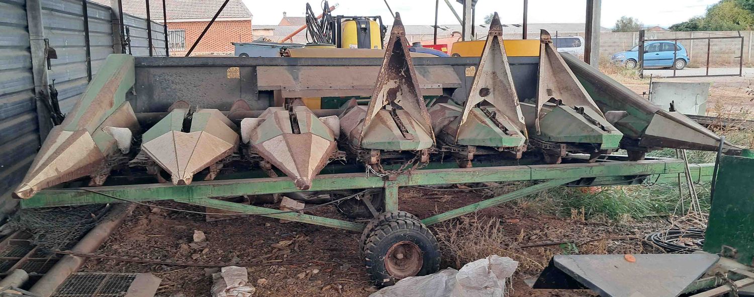 Cabezal 6 hileras maiz Moresil Cronos.