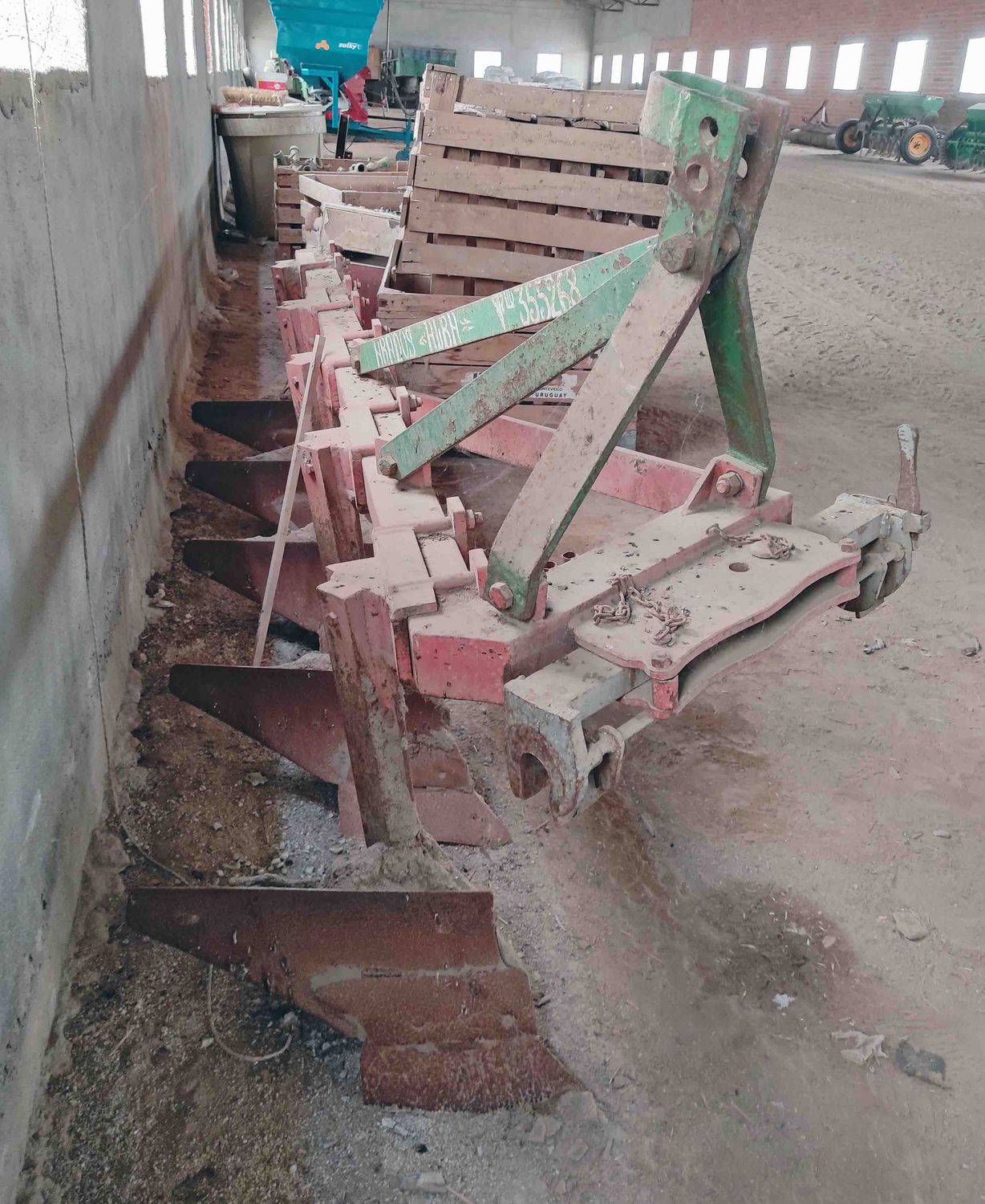 Vertederas fijas de cuchilla y resguardador de 5 hojas y 13 pulgadas.