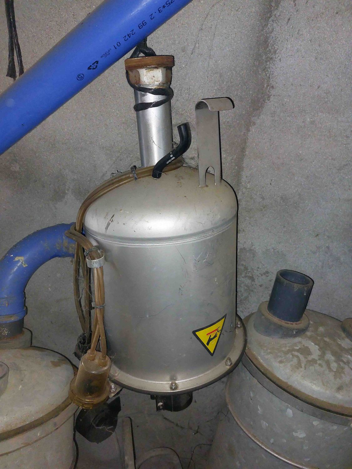 calderin vacio recirculacion aceite bomba de vacio porta pezonera medidor ordeño vaca ubre leche encamadora tanque fegurson