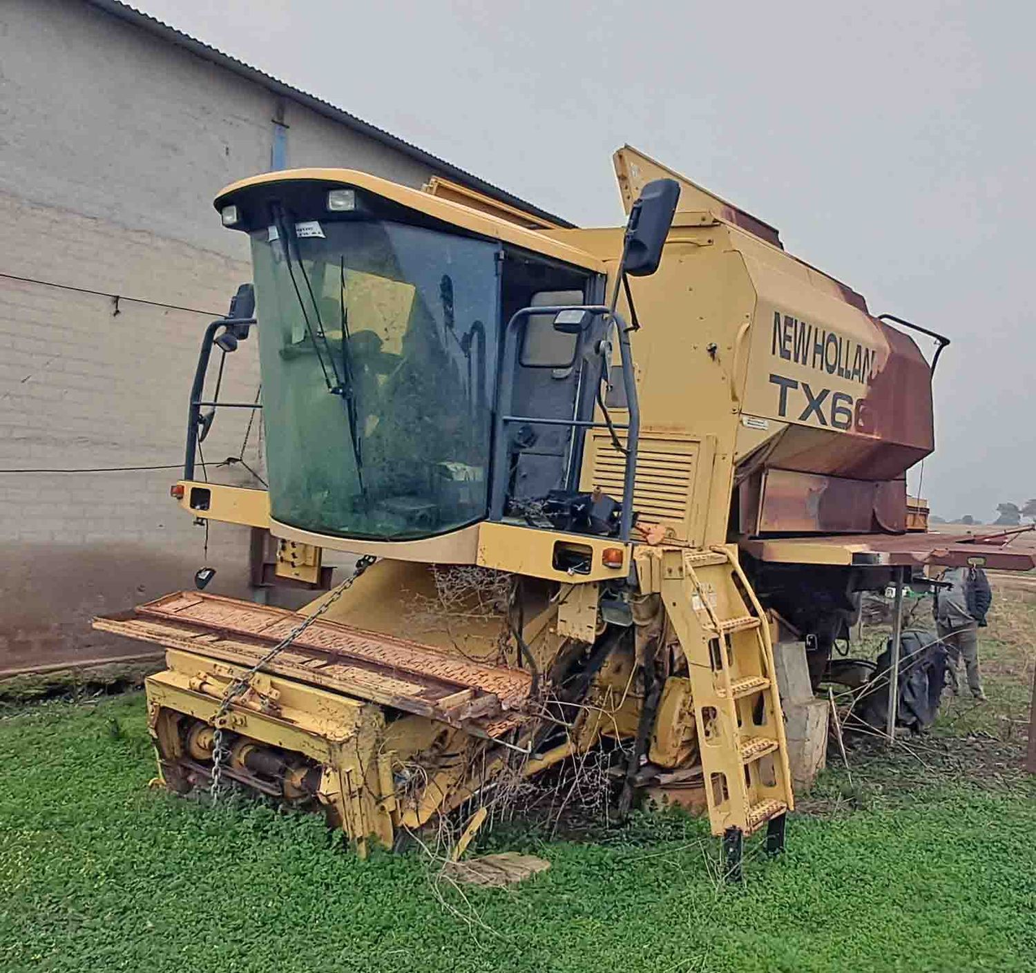 eje doble traccion completo reductores caja cambios picador new hollad tx66 john deere case ih claas fendt deutz-fhar pickup
