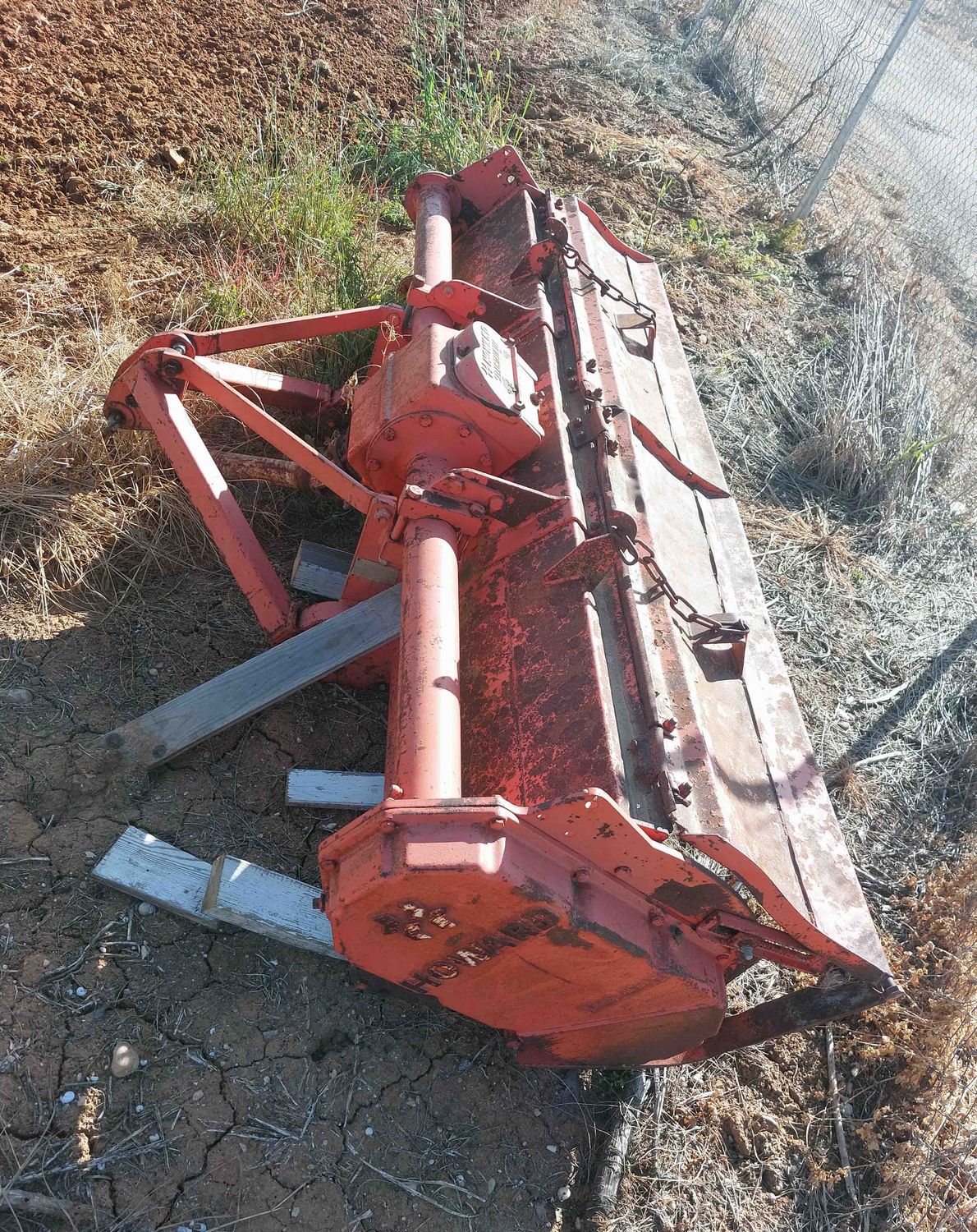 Rotavator Howard Selectatilth 2,45 metros rotocultor fresadora cultivador rotativo motocultor fresa cuchillas desterronador