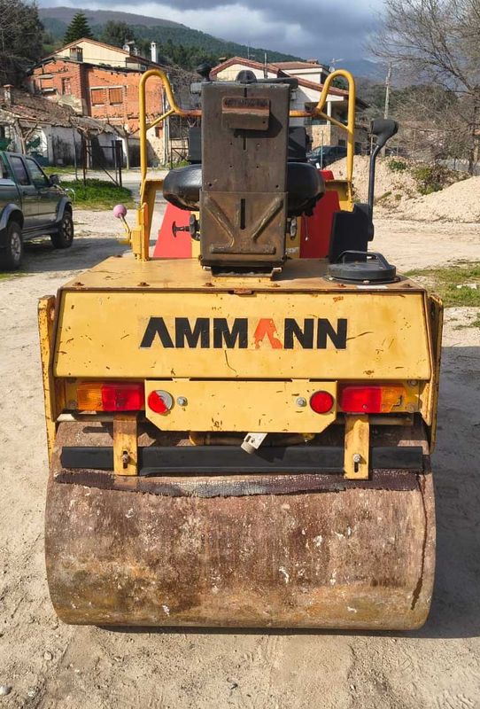 rodillo compactador ammann DTV 213 vibracion rulo compactacion movimiento tierra excavadora dumper cadenas bulldozer komatsu