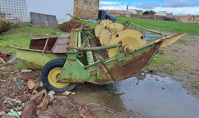 Segadora cuchilla peine sierra acondicionadora rodillo John Deere 486 pick-up arrastrada tractor siega acondicionado hilera