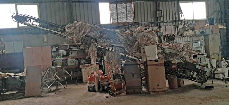 cinta transportadora metro gasolina Honda 5 cv nervada agricultura saco cereal aceituna almazara almendra pistacho pimenton