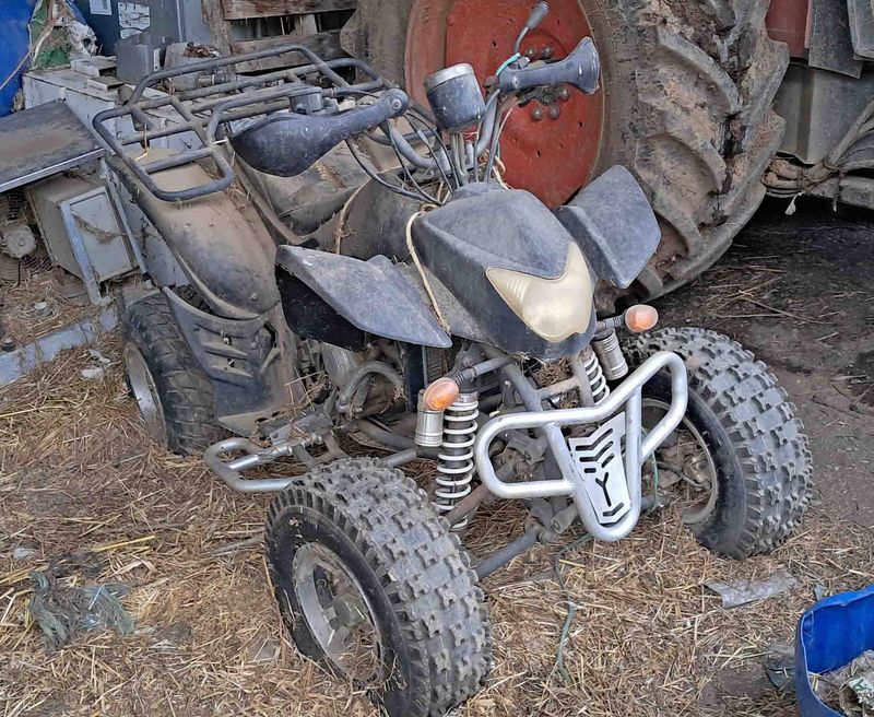 ATV quad eagle LYDA 203E 250 cc camino paso pista campo circuito ruta paseo competicion carrera ocio tiempo velocidad barro