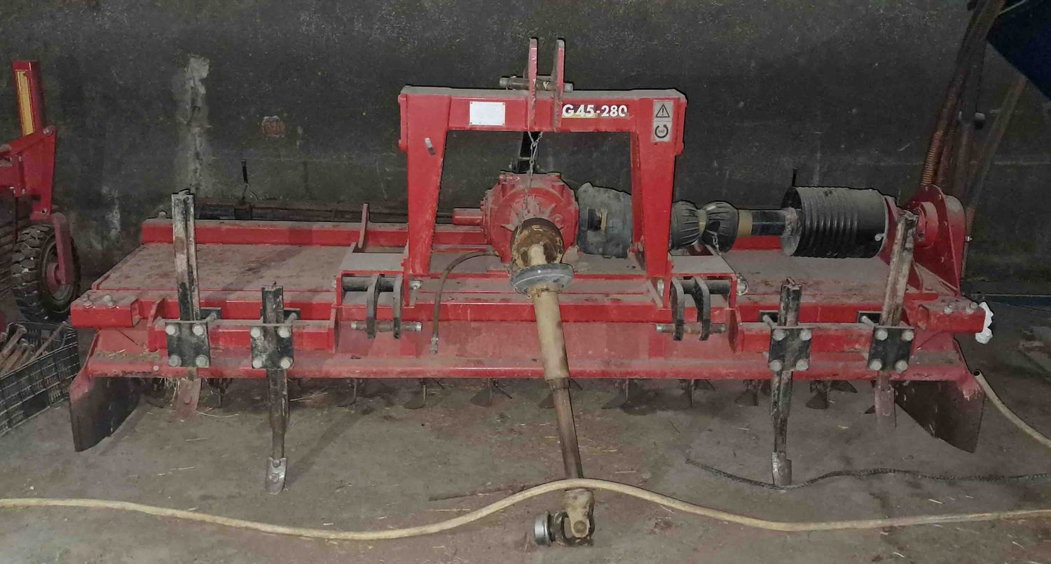 Rotavator Forigo G45-280 rotocultor fresadora cultivador rotativo motocultor fresa cuchillas desterronador enterradora deere