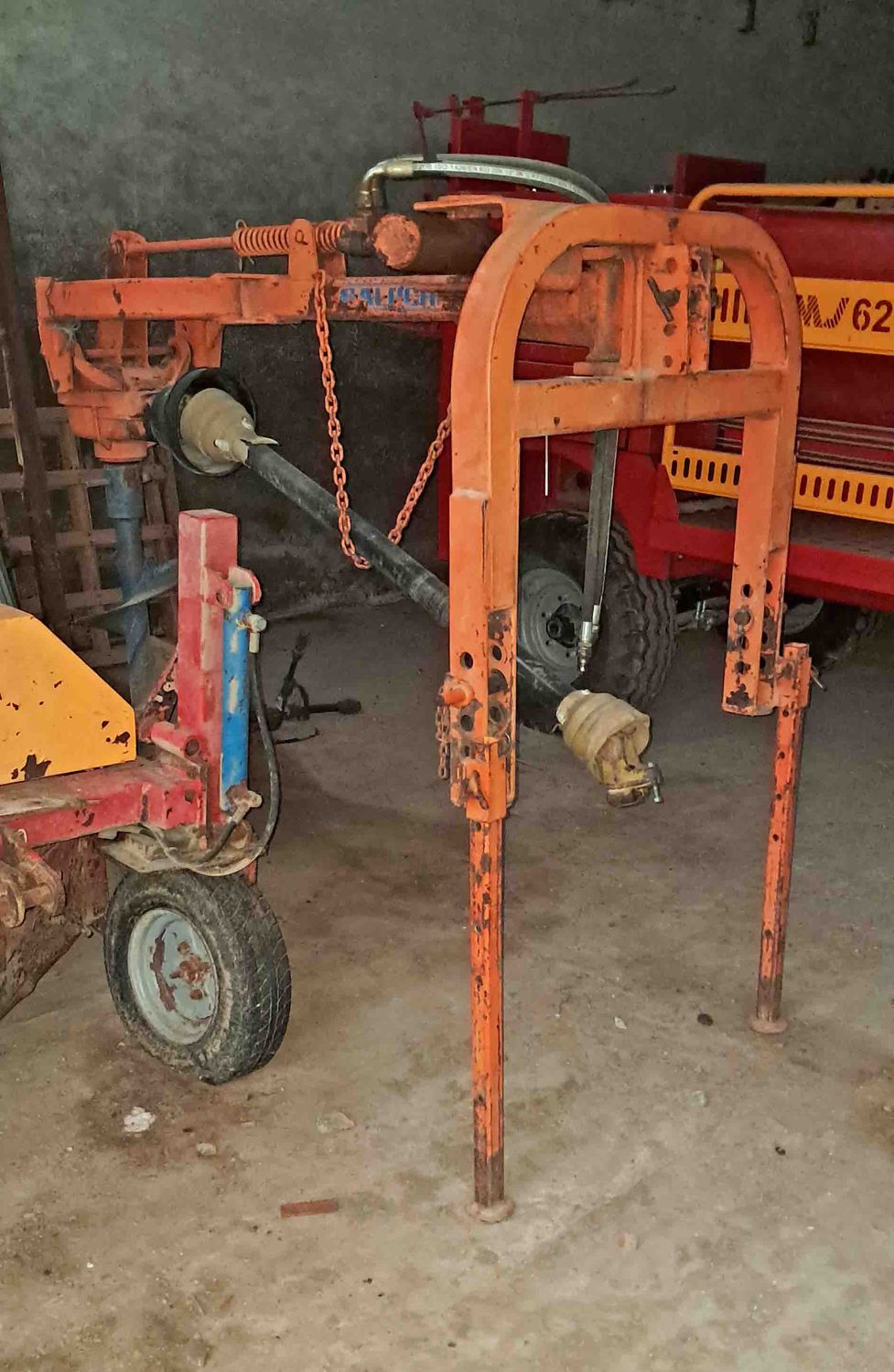 ahoyador barrena plantacion empalizada poste arbol olivo cerramiento cebadero pistacho almendro intensivo tractor broca deere