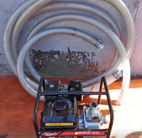 Motobomba Campeon MRX-50  riego pozo huerta hortaliza melon sandía motoazada mulilla patata tomate  pimiento cebolla pasquali