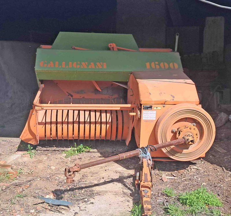 empacadora paquete pequeño gallignani 1600 rastrillo hilerador rotativo soles cordon empacadora cuerda pita alpaca bola 