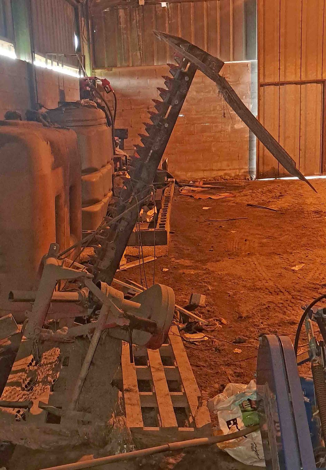 segadora peine barra salvia gribaldi 1,80 metro corte siega empacadora rotativa acondicionadora mallales rodillos alpaca case