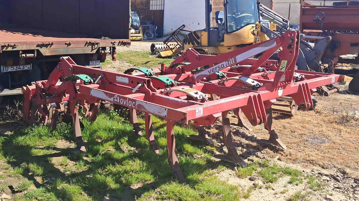 cultivador chisel Ovlac VBC-300-10/3 rastrojo rastrojero semi brazo rulo tungsteno labor barbecho arado tractor ransomer case