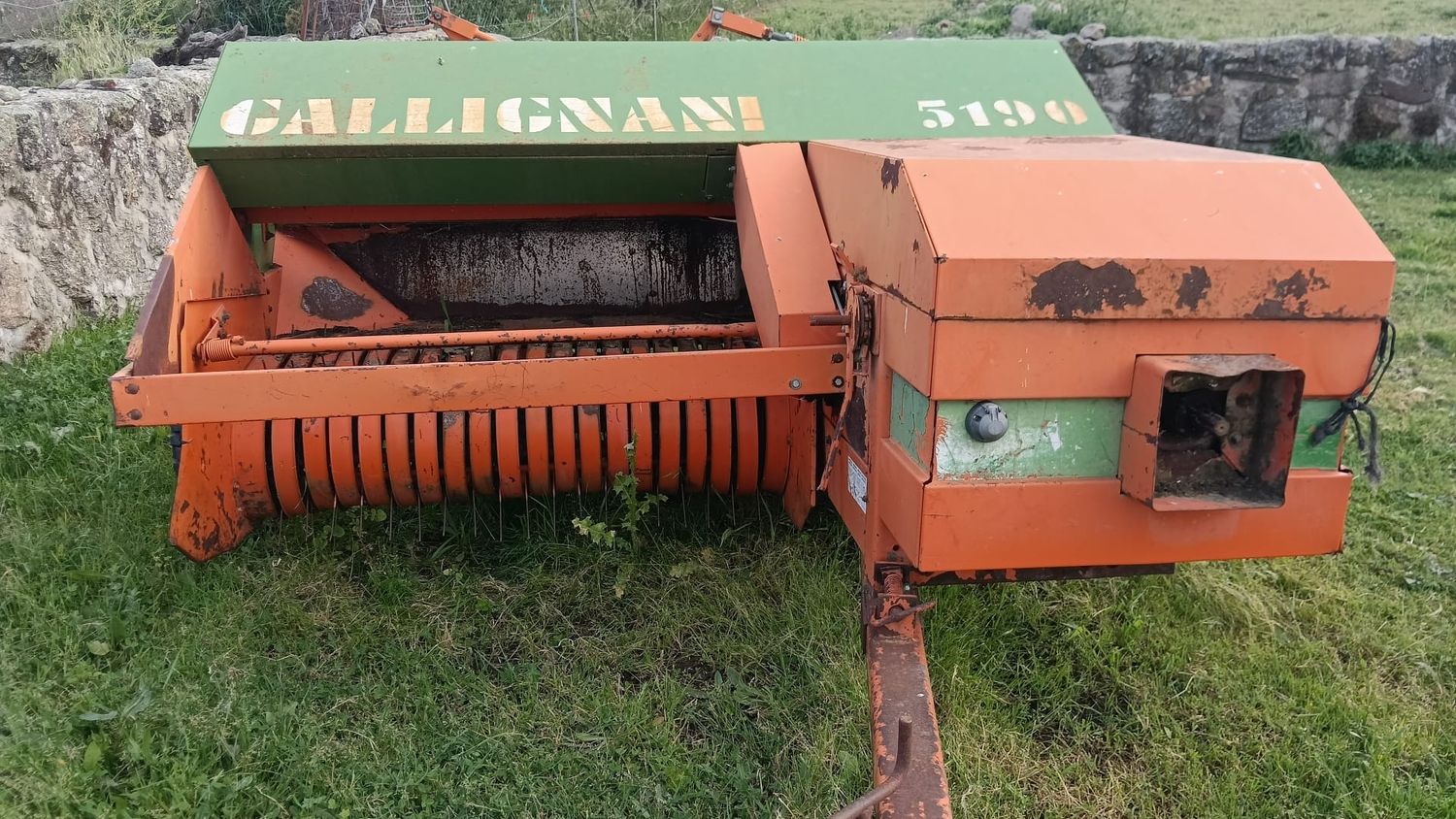 Empacadora Gallignani 5190 repuesto segadora hilerador siega corte cuerda pita alpaca pequeña tractor cordón gavetero deere