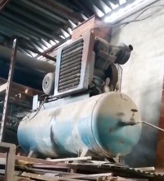 compresor puskas III trifasico trifásico 500 L litro aire comprimido herramienta presión pintar inflado soplado pistola deere