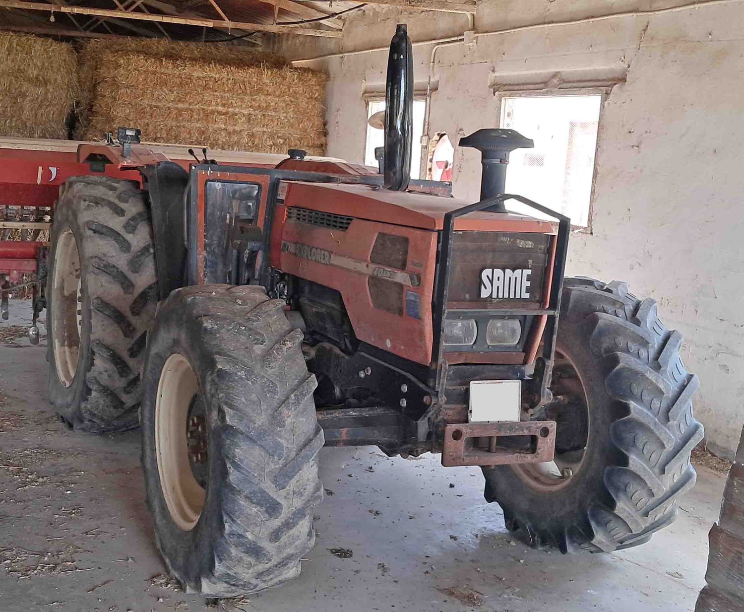 tractor doble tracción same explorer 80 pala leon 385 efecto brazos cazo 90 100 110 105 TB argon antares argon dorado drago