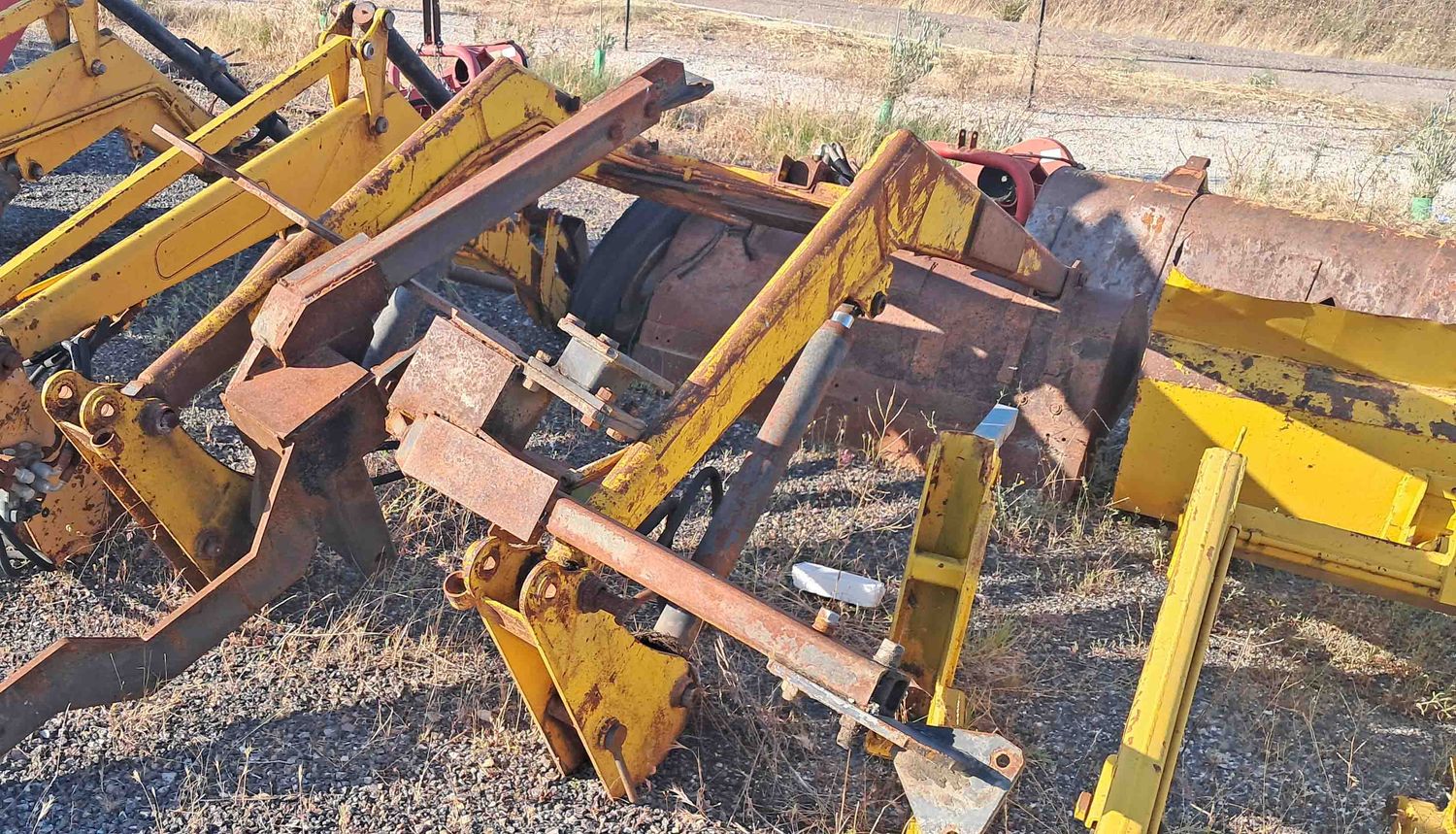 pala tenias lopez garrido castillero leon cazo anclaje amarre tractor cereal elevación elevacion brazo botella latiguillo new