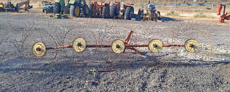 hilerador  4 5 sol soles rotativo alfalfa heno reglas forraje tractor orear secar empacar segar cortar segadora tractor same