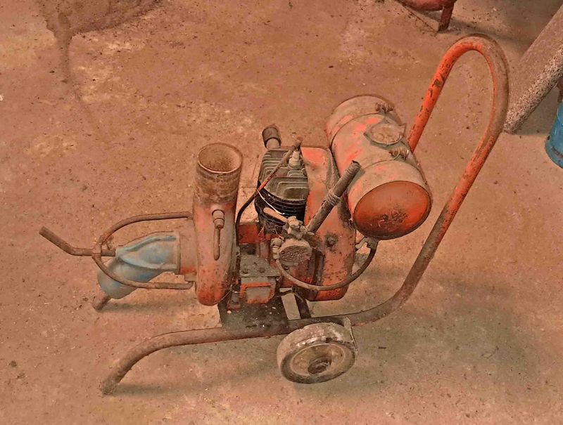 motor gasolina piva 2 cv sacar agua riego huerto pozo alberca canal horticultura tomate cebolla pimiento sandia melon terreno
