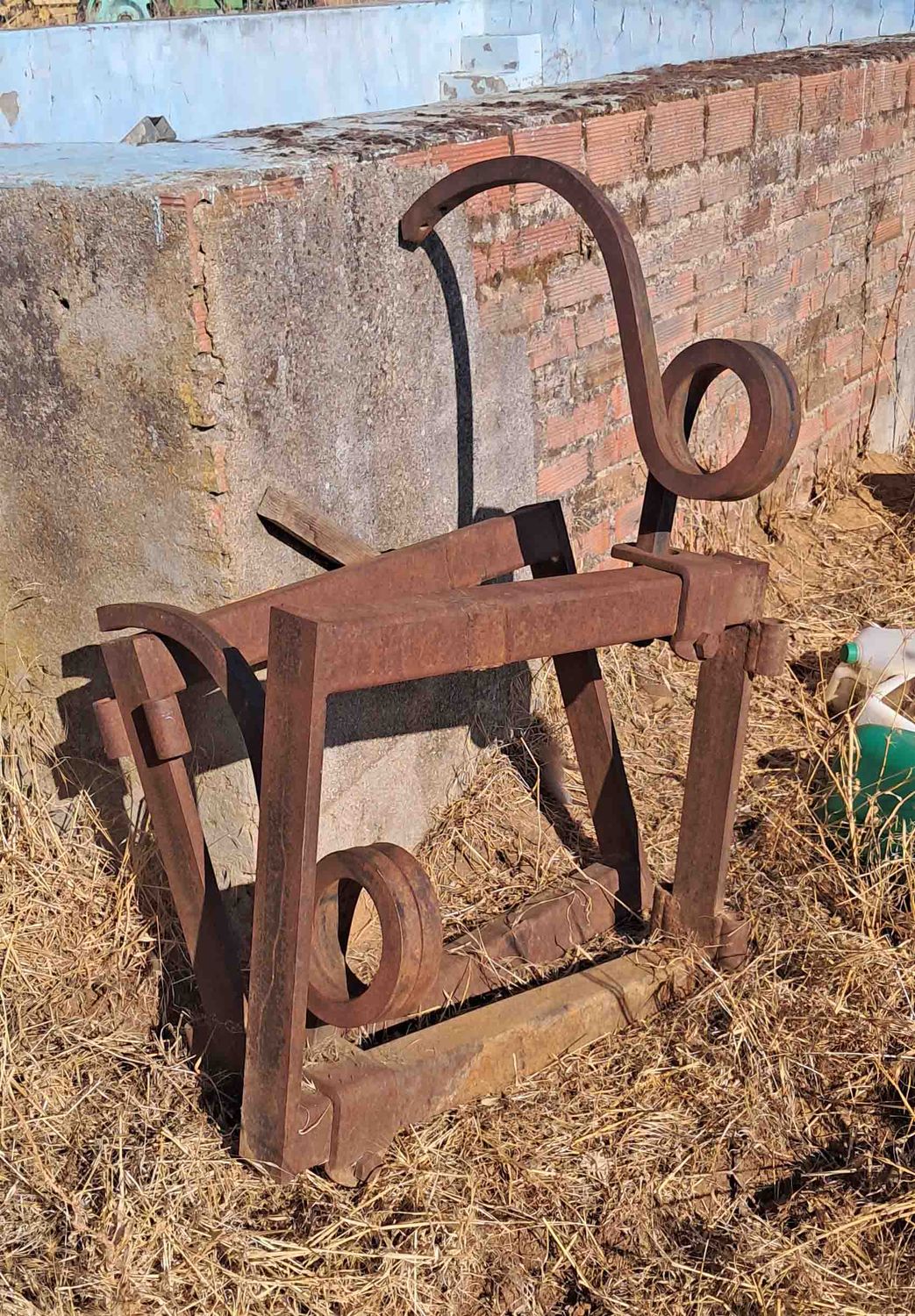 abatible arado cultivador brazo ransomer arar tractor bastidor chasis rastra punta golondrina mordaza semi chisel rastra case