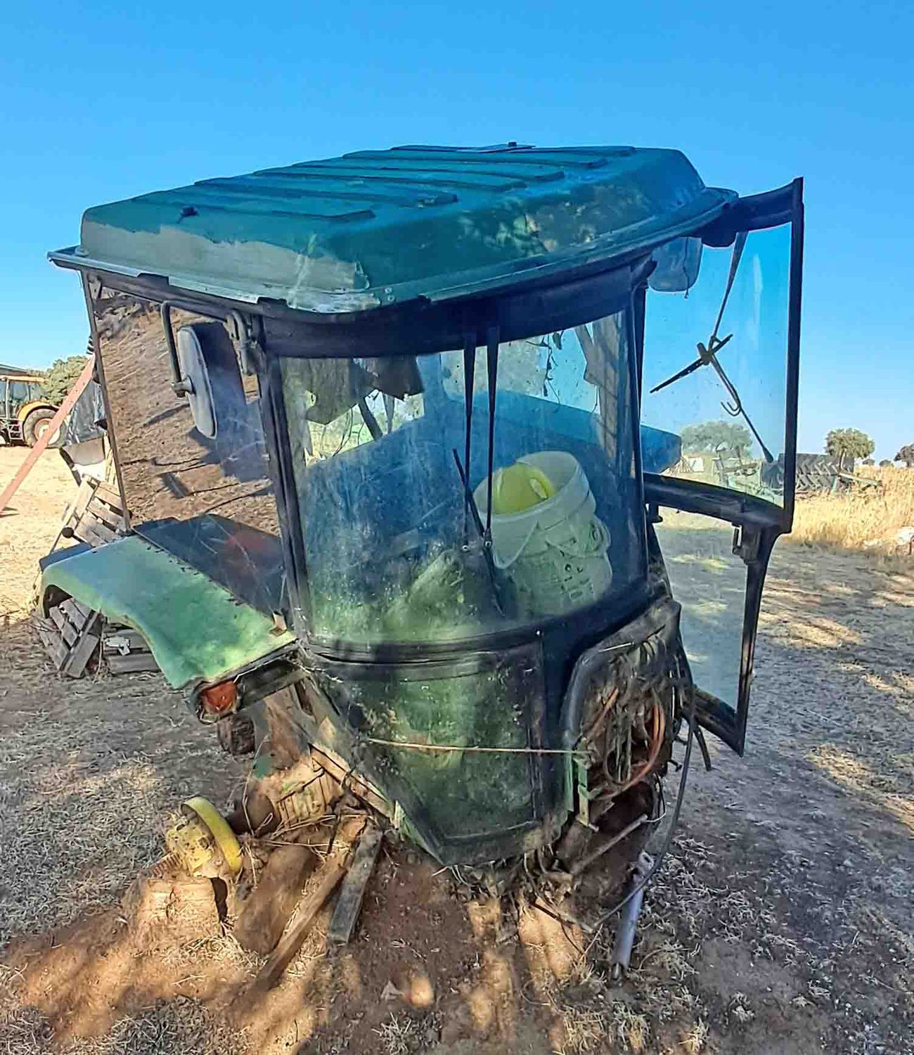 tractor john deere 3640 doble tracción traccion culera elevador cabina homologada homologacion grupo trasero caja cambios 