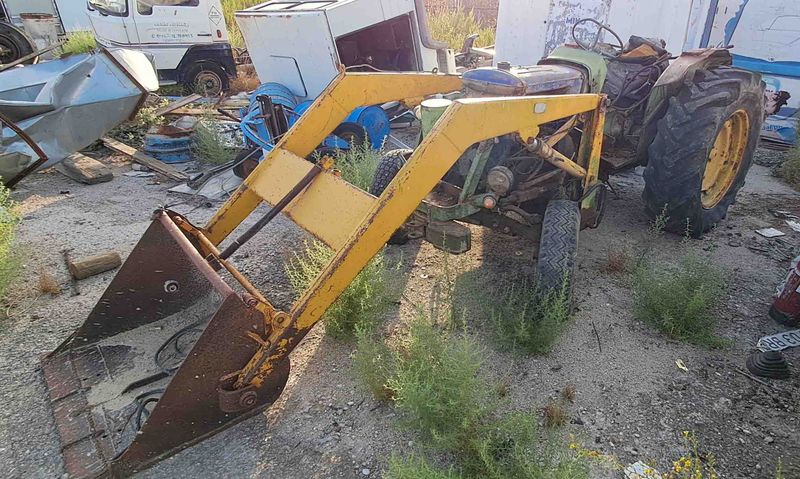 tractor john deere 515 pala cazo simple efecto alpaca levantamiento cereal abono saca agricultura ganado corral estiercol