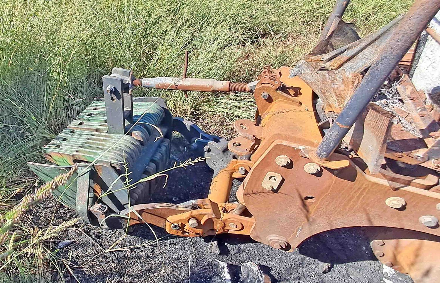 trinpuntal delantero Sauter HI  año 2017 John Deere 7800 serire 7000 y 7010 tercer punto toma de fuerza tdf 1000 1.000 rpm