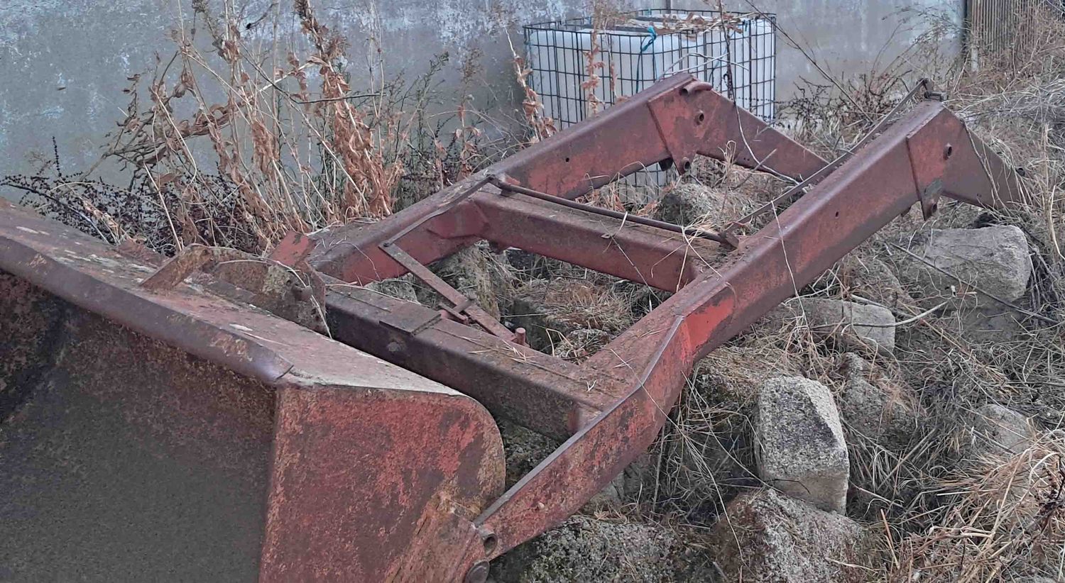 pala ebro 160 cazo anclajes botellas brazos cable tiron simple efecto tractor elevacion alpaca arena cereal piedra cemento