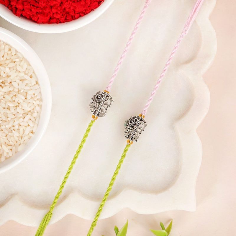 Shri Radha Rakhi Gift Set