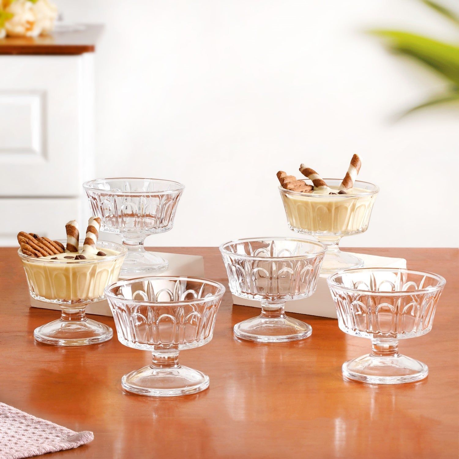 Vintage Dessert Glass Set Of 6 120ml