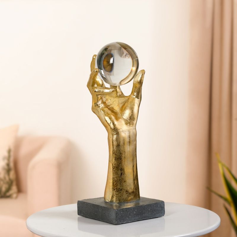 Future In Your Hands Crystal Decor Accent