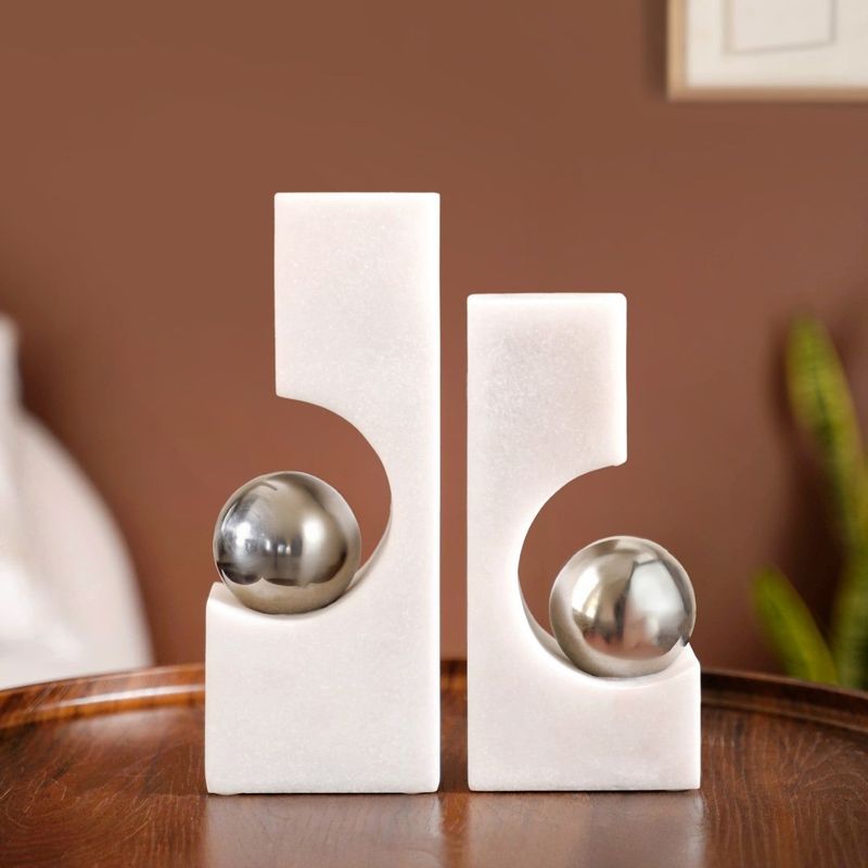Equilibrium Decorative Bookend Sculpt Set