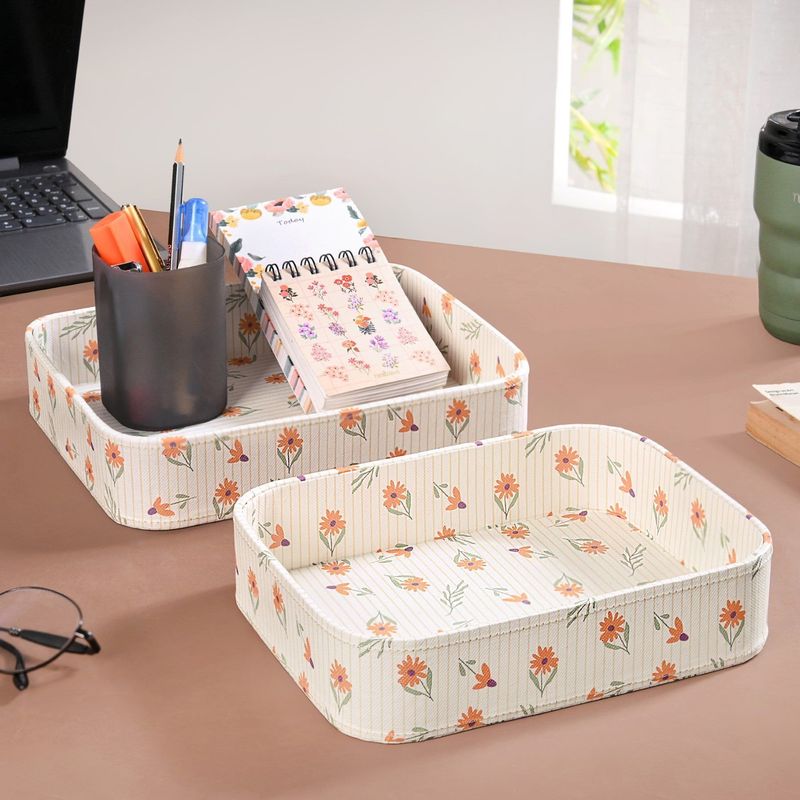 Sundaisy Eco Friendly Organiser Tray Set Of 2