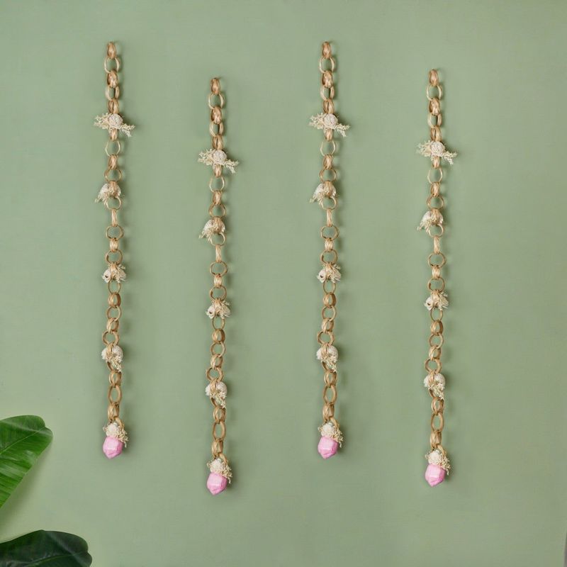 Sustainable Sola Flower Wall Hanging Set Of 4