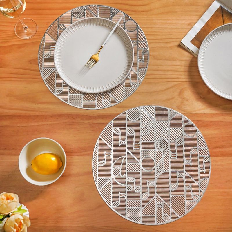 Symphony Silver Table Mat Set Of 6