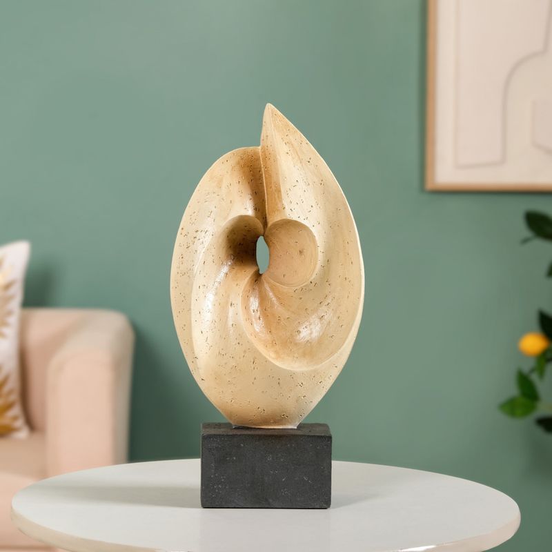 Sculptural Modern Tabletop Ornament Showpiece