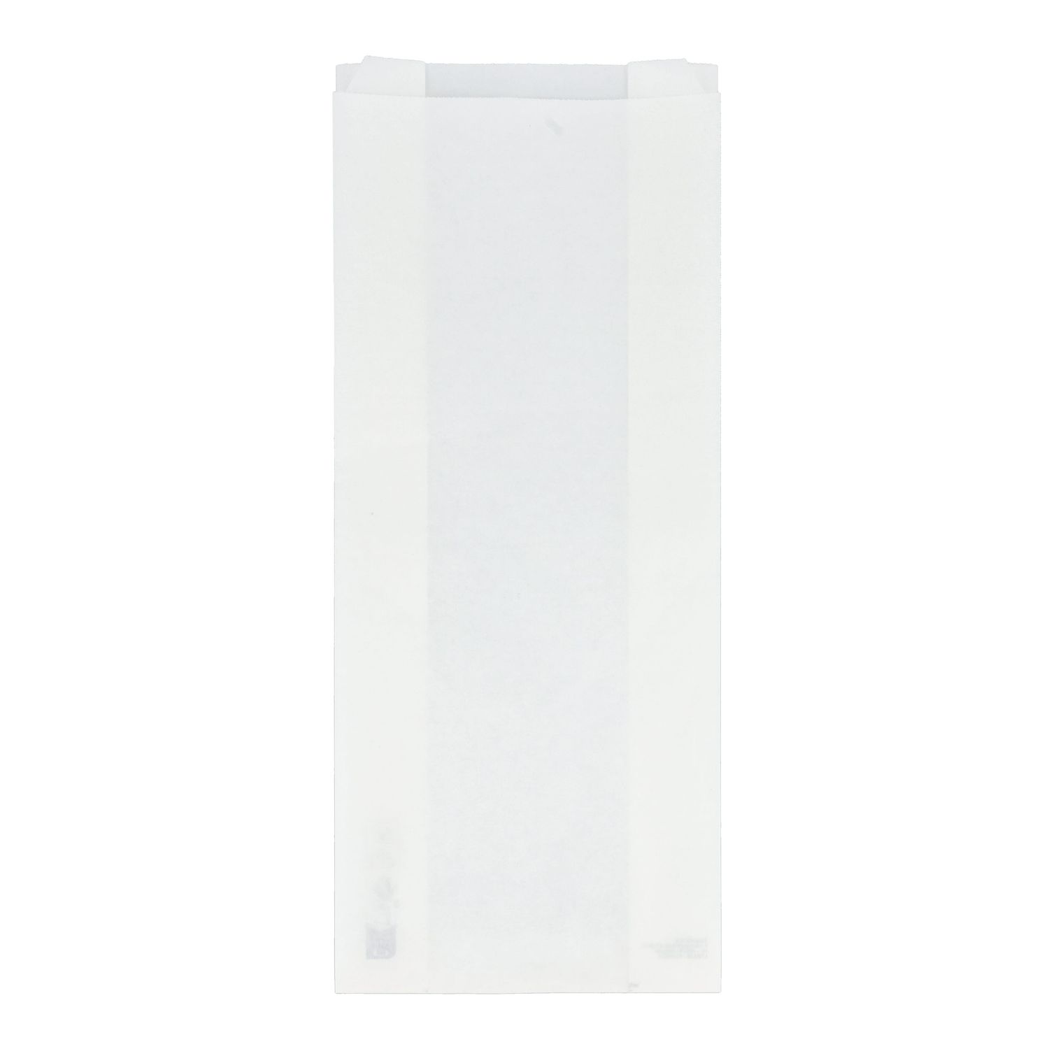 Papieren zak 50g/m² 14 x 6 x 27cm, Kleur: Wit