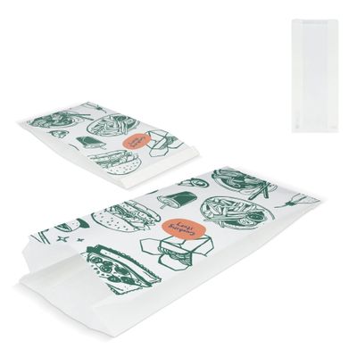 Papieren zak 50g/m² 14 x 6 x 27cm
