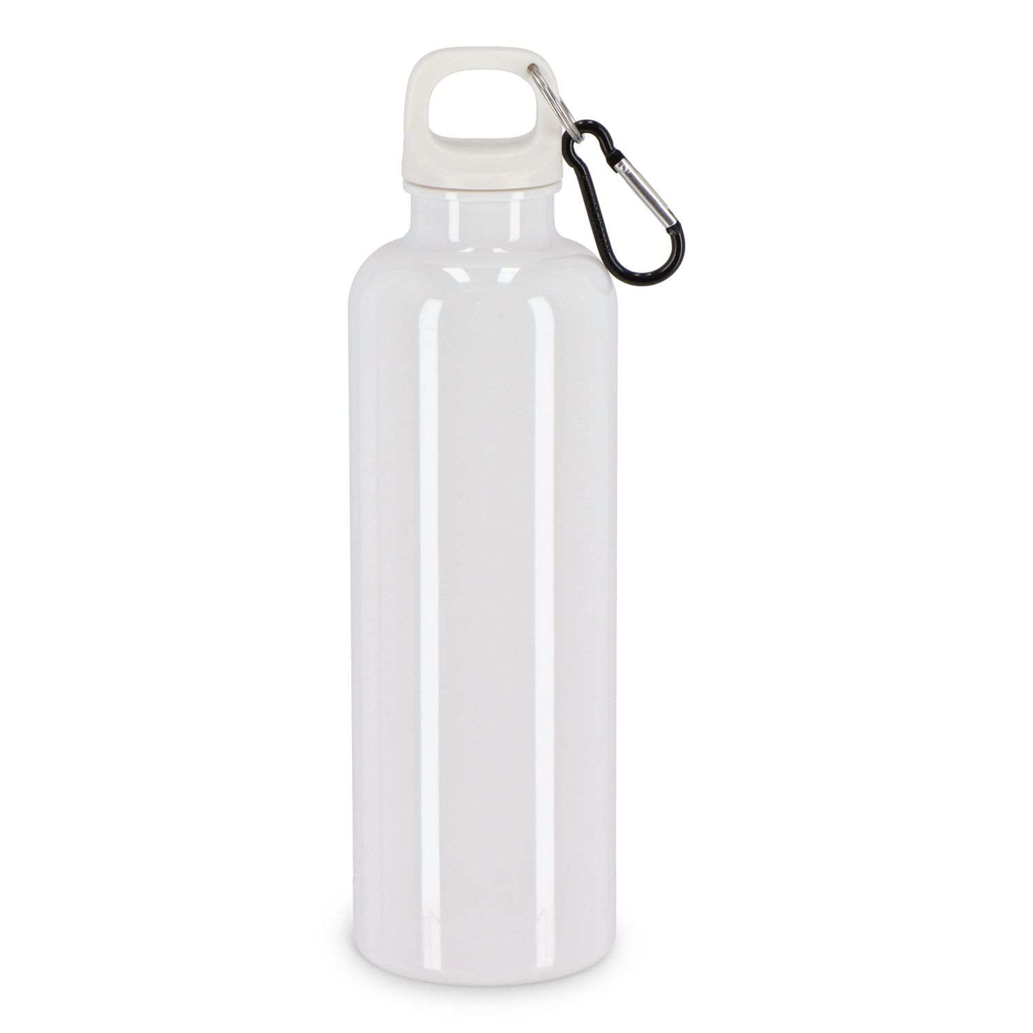 Nina waterfles R-PET 750 ml Hardcolour, Kleur: Wit