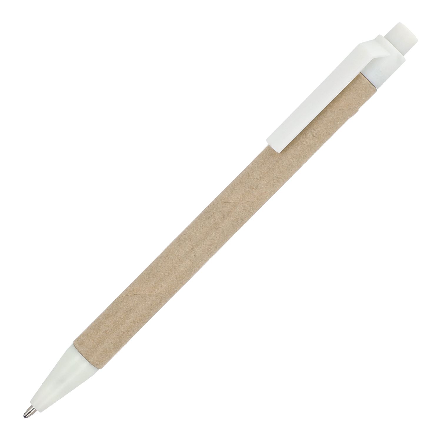Papieren balpen, Kleur: Wit