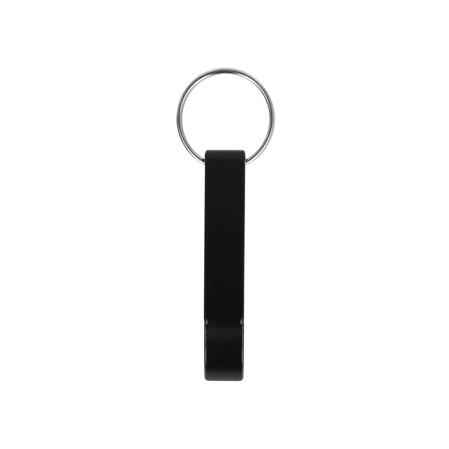 Flesopener sleutelhanger, Kleur: Zwart