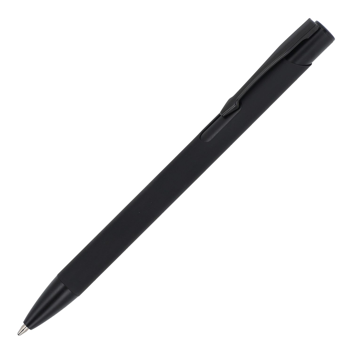 Balpen Alicante softtouch Deluxe, Kleur: Zwart