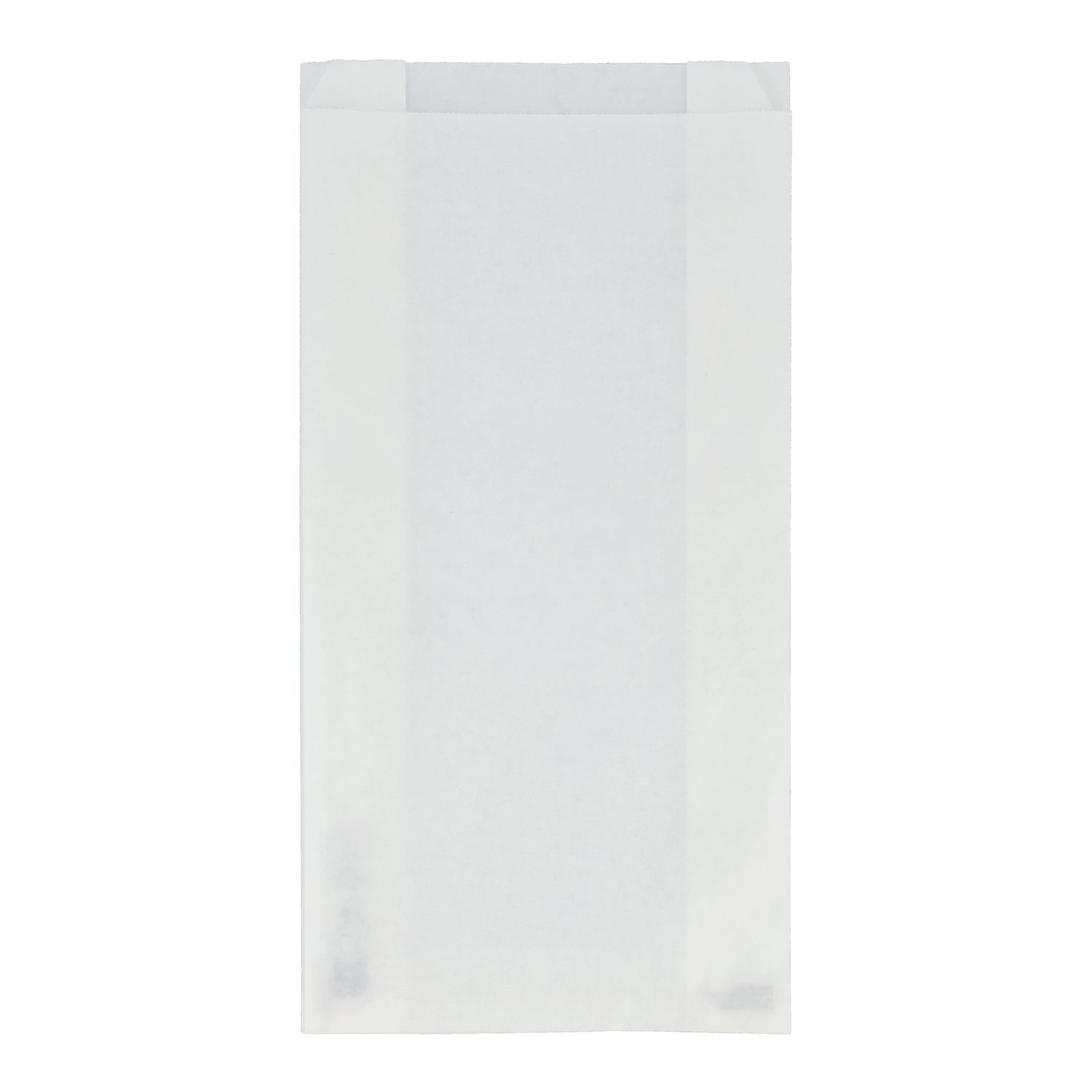 Papieren zak 50g/m² 15 x 7 x 36cm, Kleur: Wit